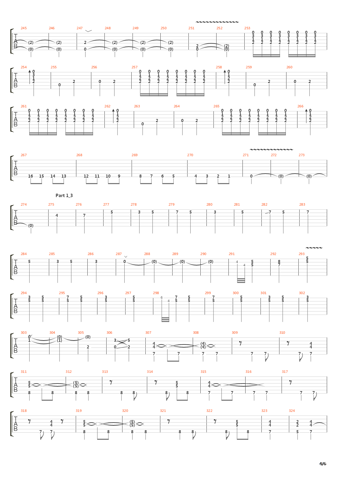 Pipeline吉他谱