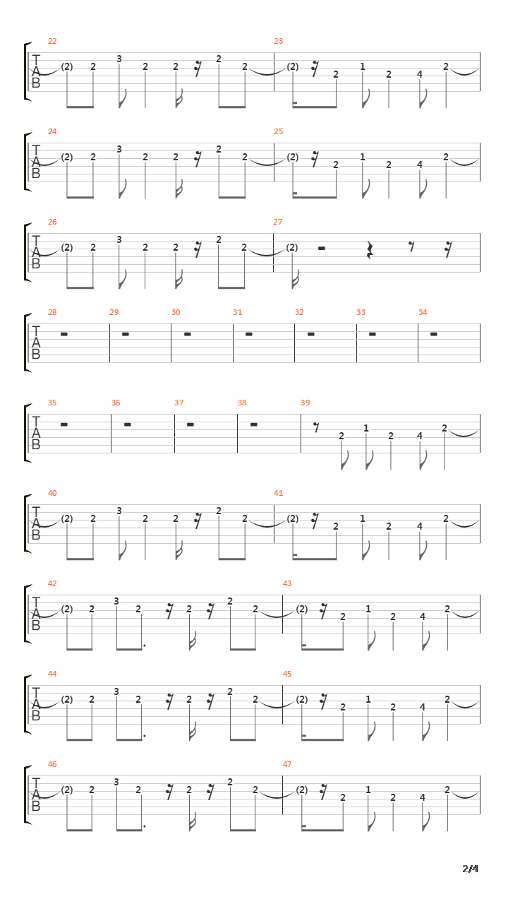 Bitter Sweet Symphony吉他谱