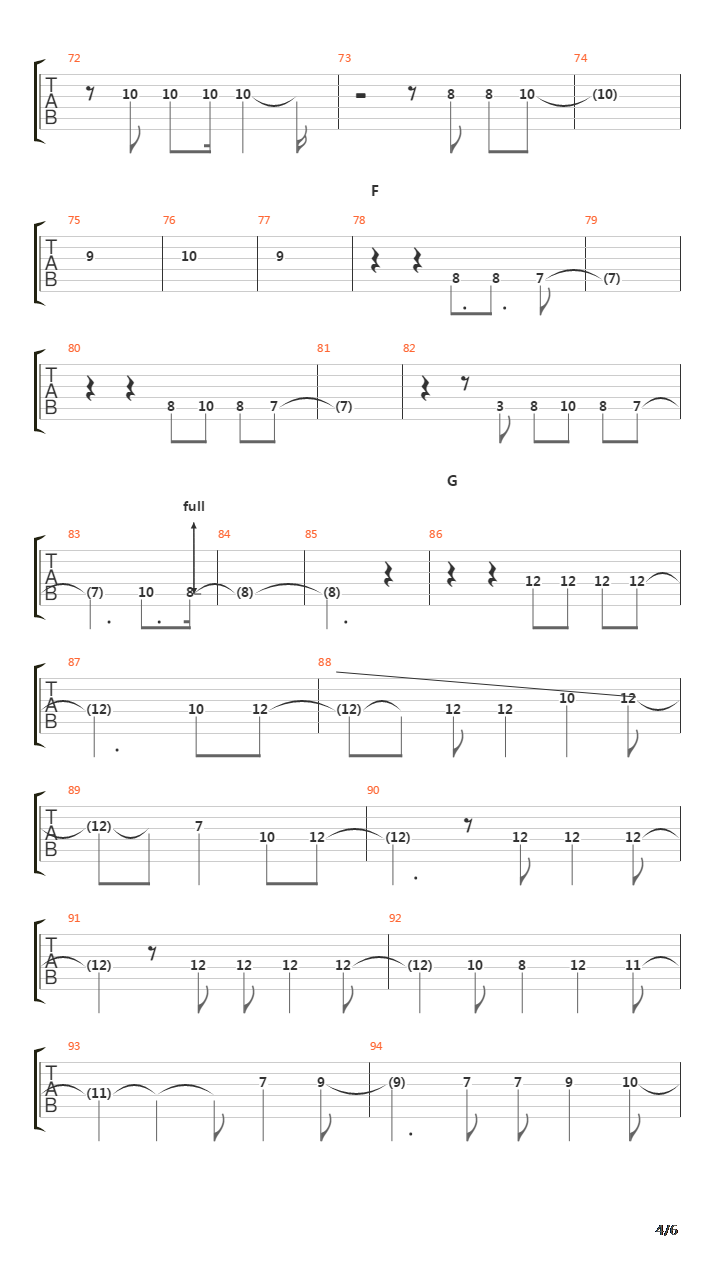 Kyuukon吉他谱