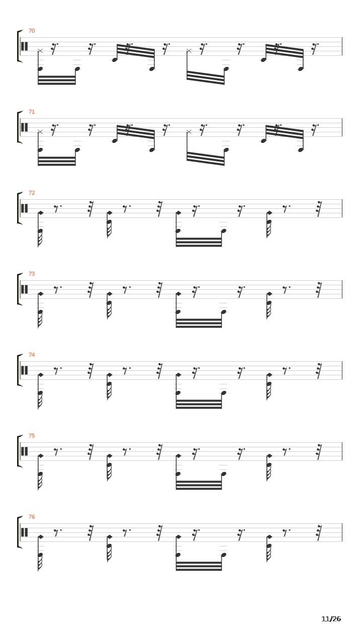 Pervertigo吉他谱