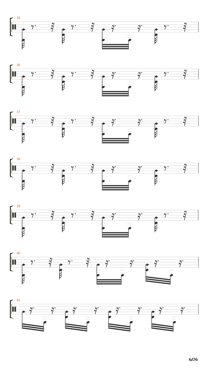 Pervertigo吉他谱