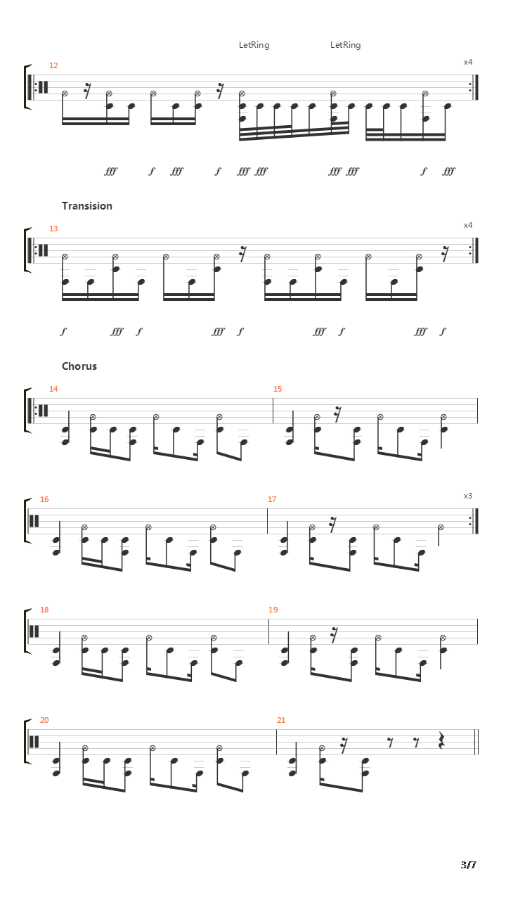 SCTP2K吉他谱