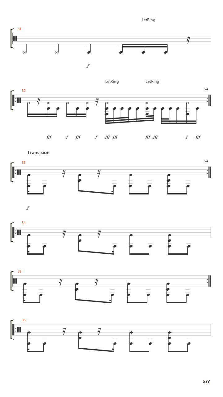 SCTP2K吉他谱