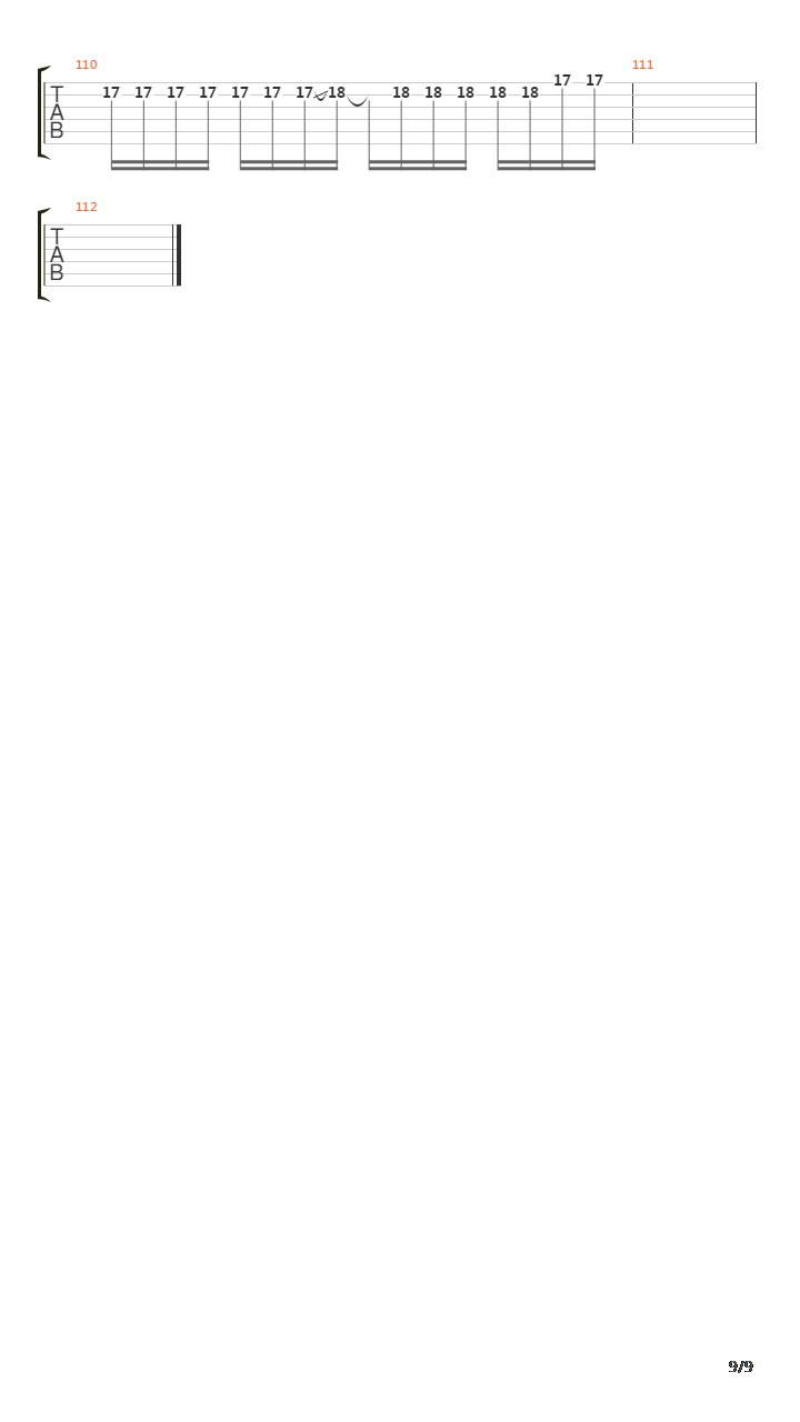 Устала吉他谱