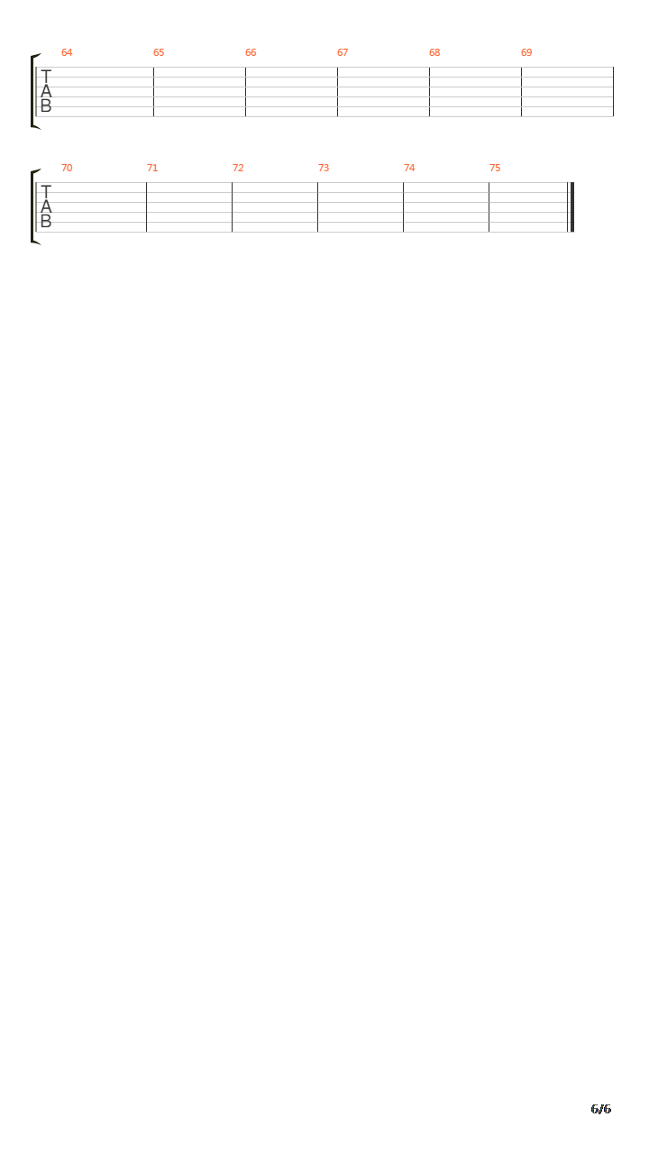 Черта吉他谱