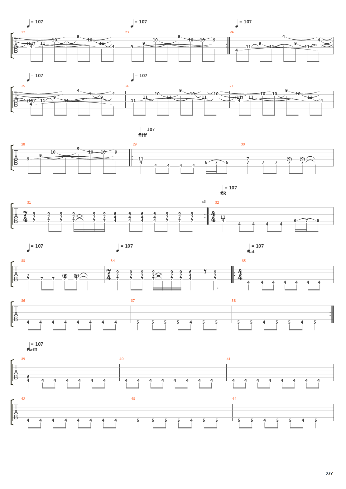 Fatalon吉他谱