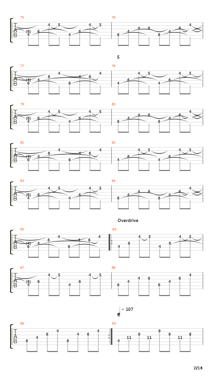 Fatalon吉他谱