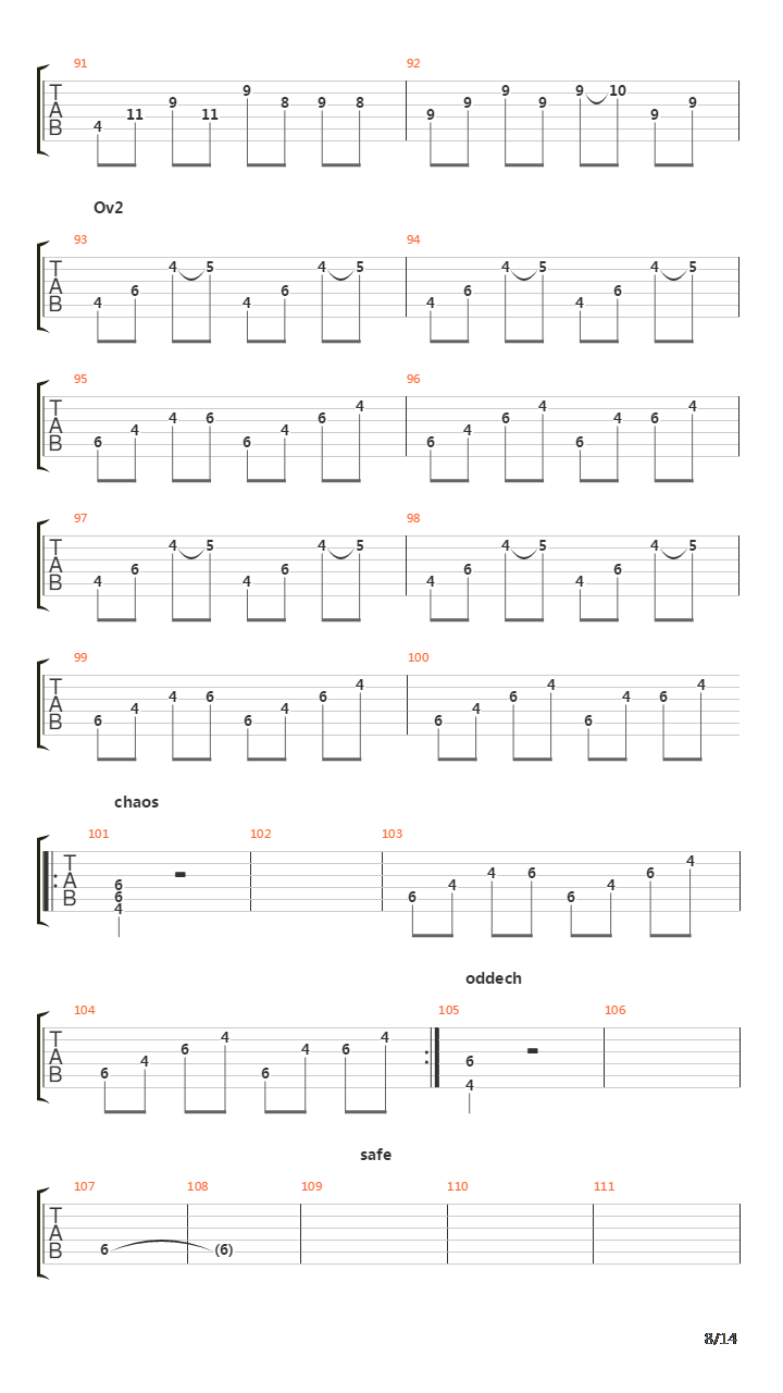 Fatalon吉他谱