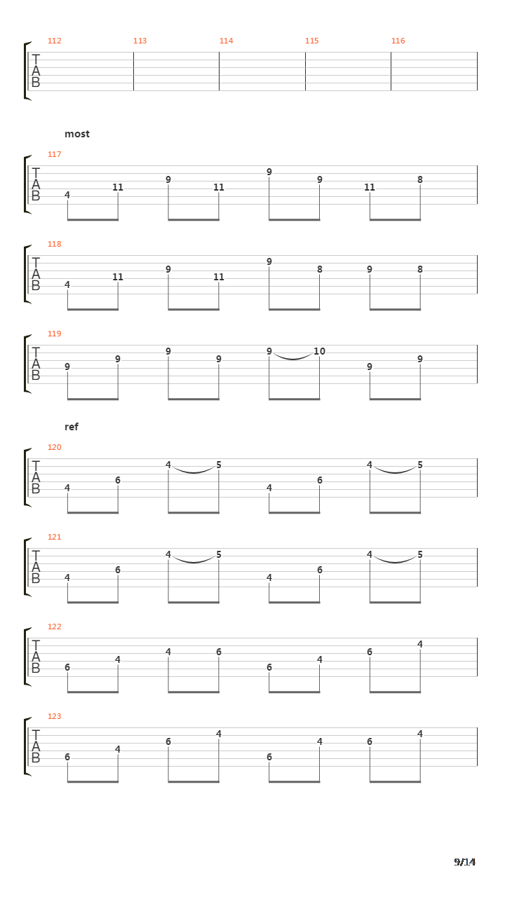 Fatalon吉他谱
