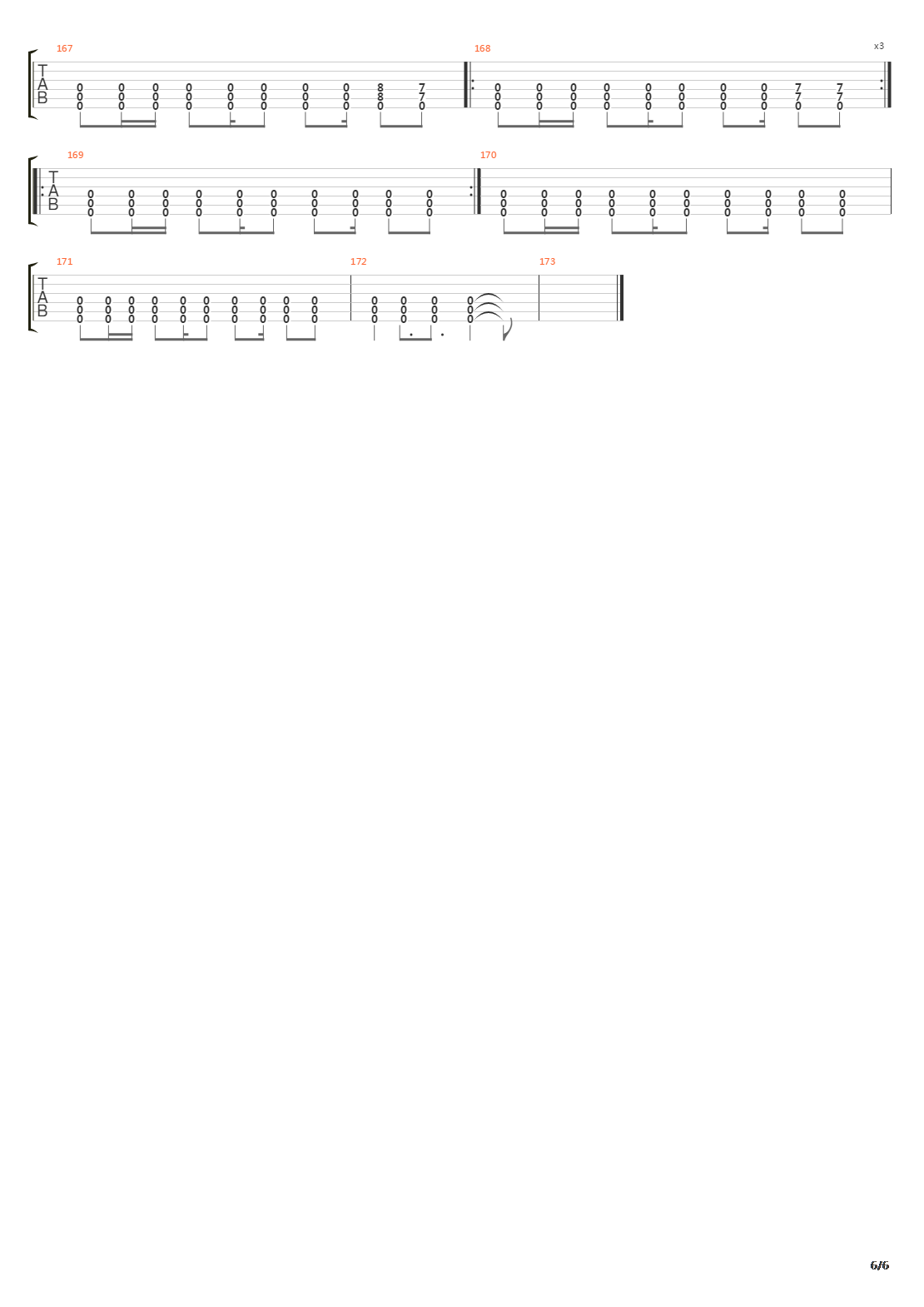 Holocaust吉他谱