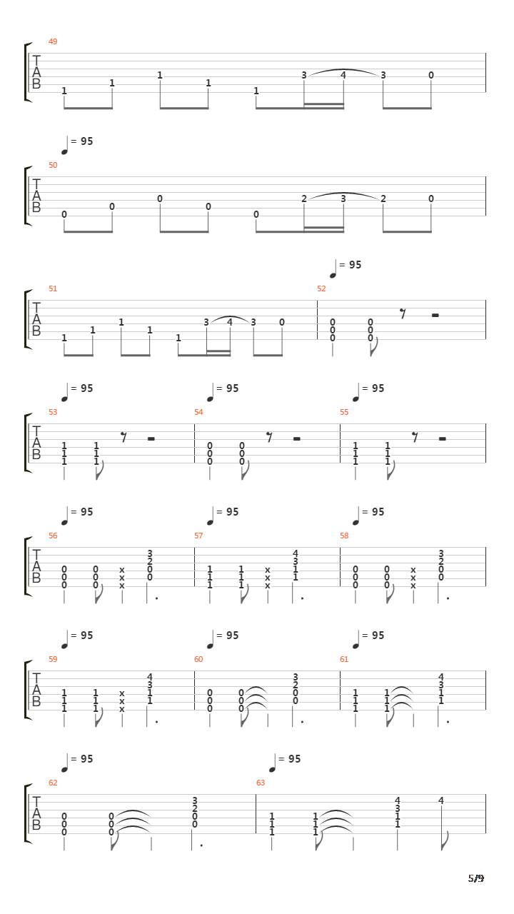 Idioms吉他谱