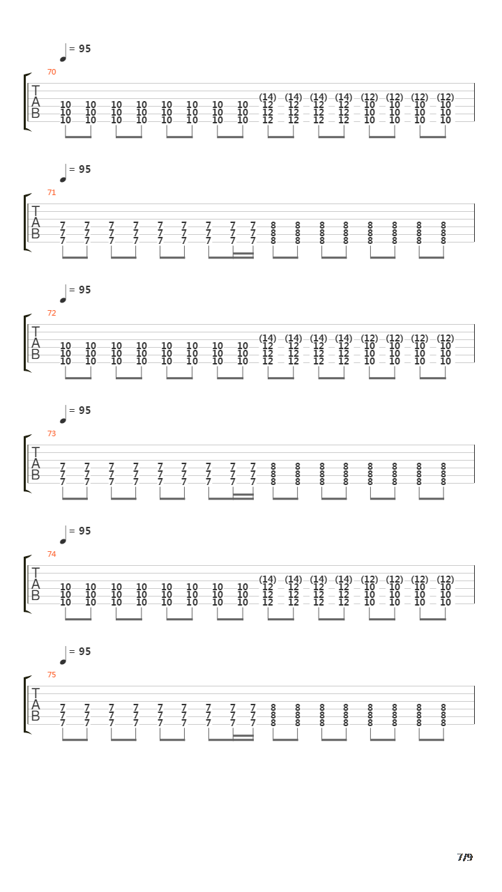 Idioms吉他谱