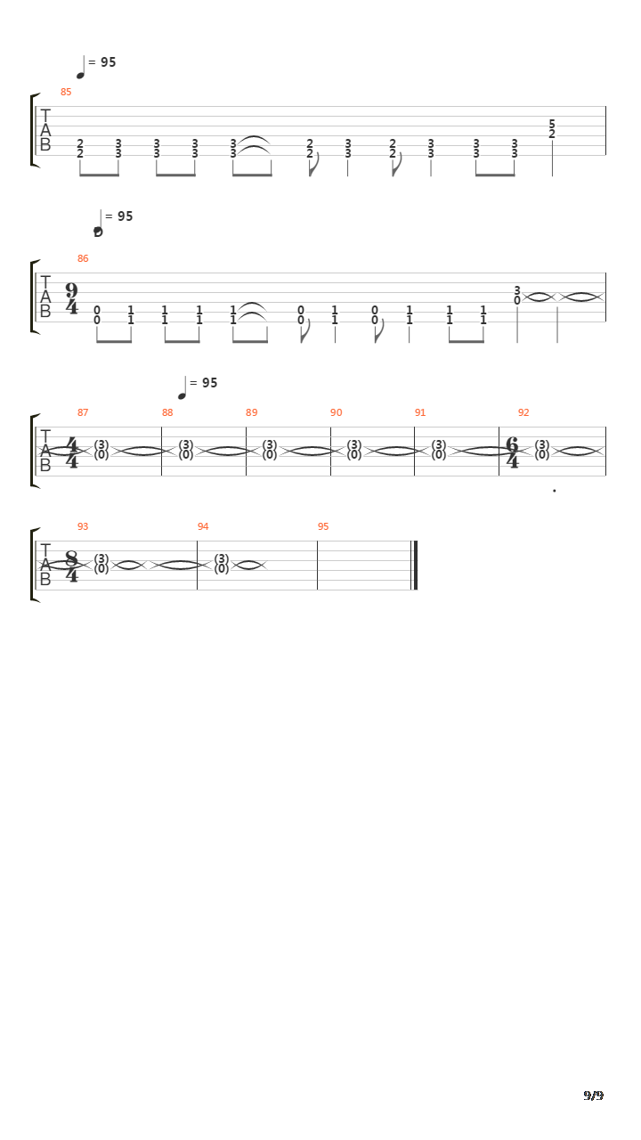 Idioms吉他谱