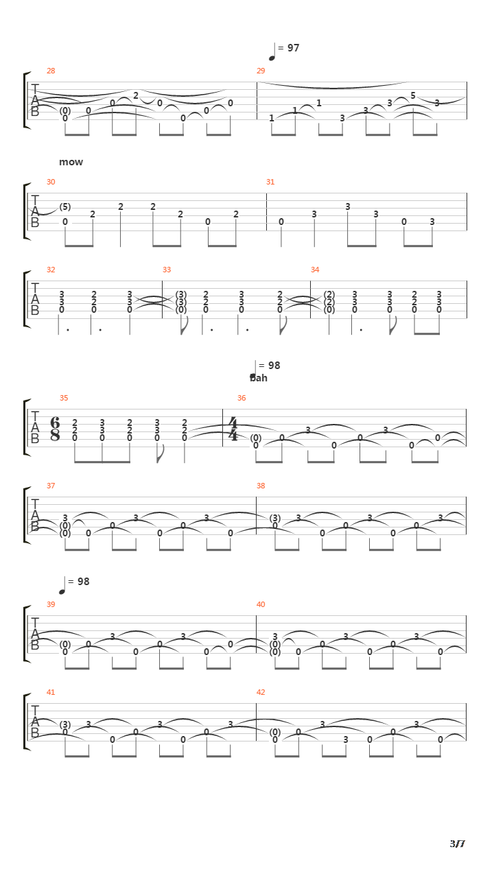 Shizth吉他谱
