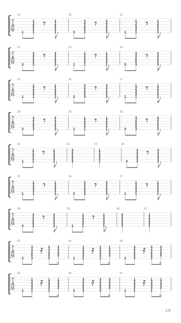 Yakamoneye吉他谱