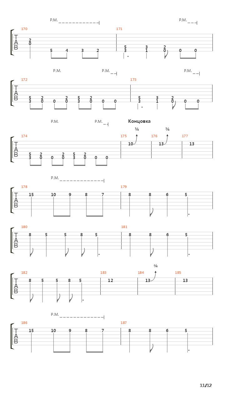 Dominator吉他谱