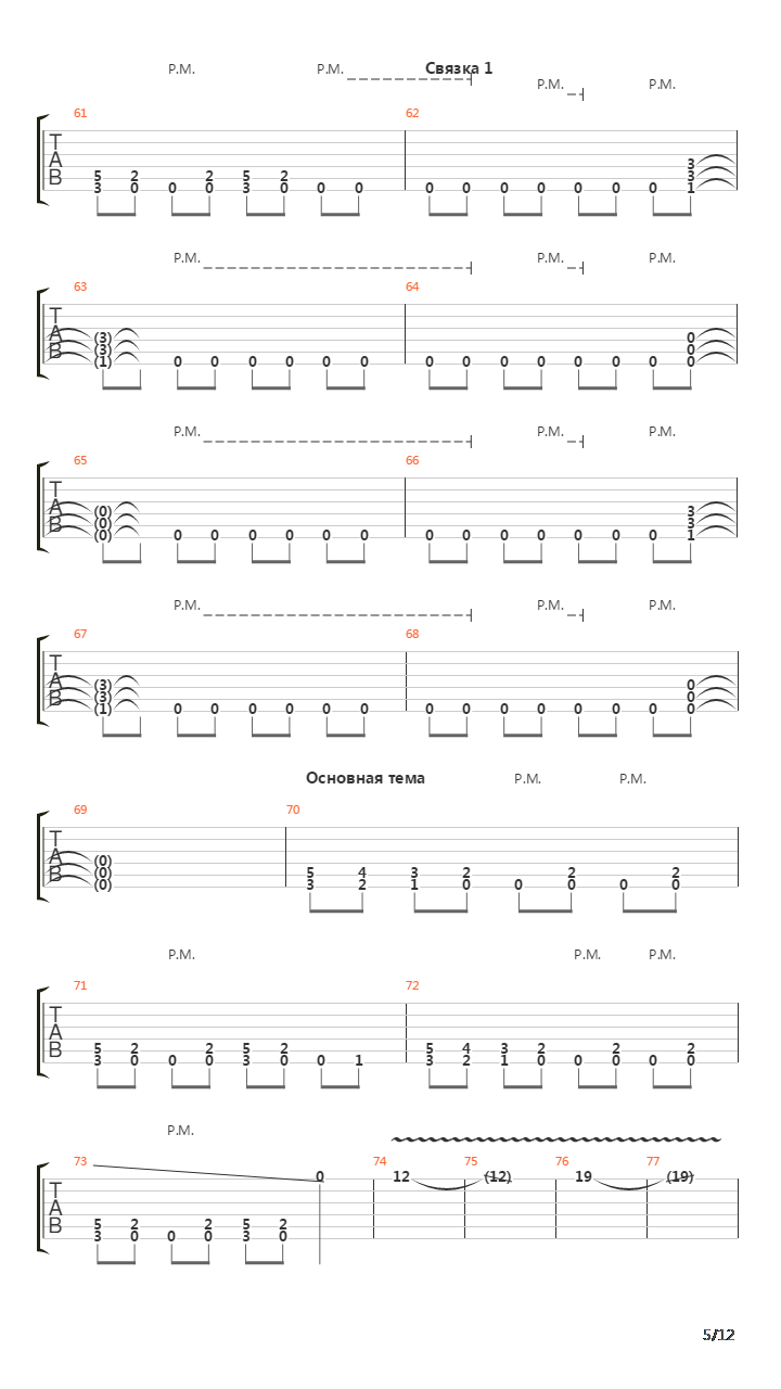 Dominator吉他谱