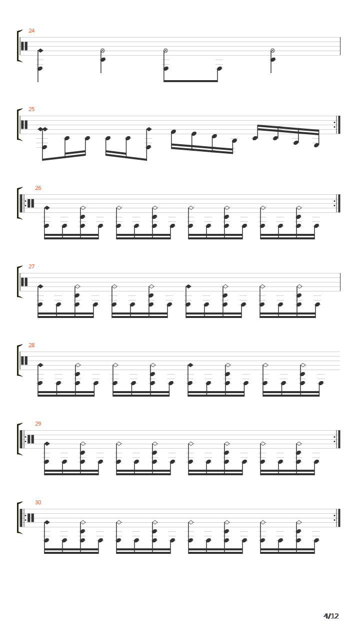 Hyperspace吉他谱