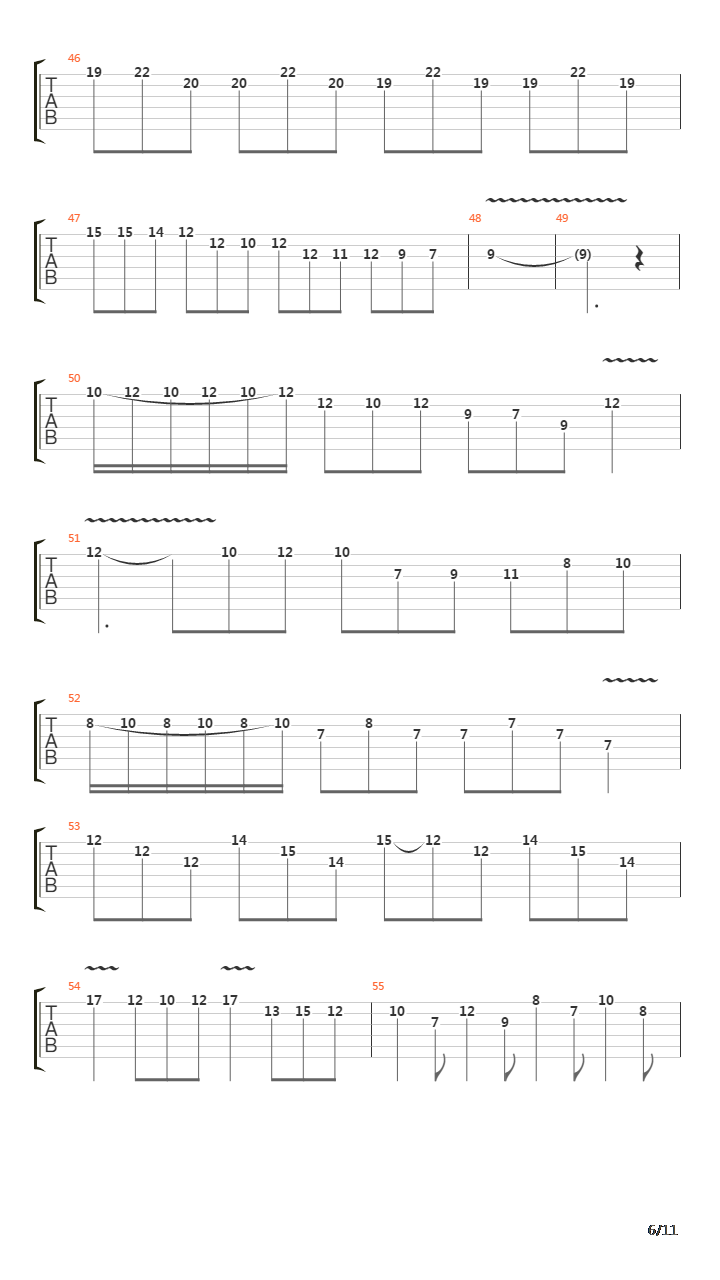 Contradanza吉他谱