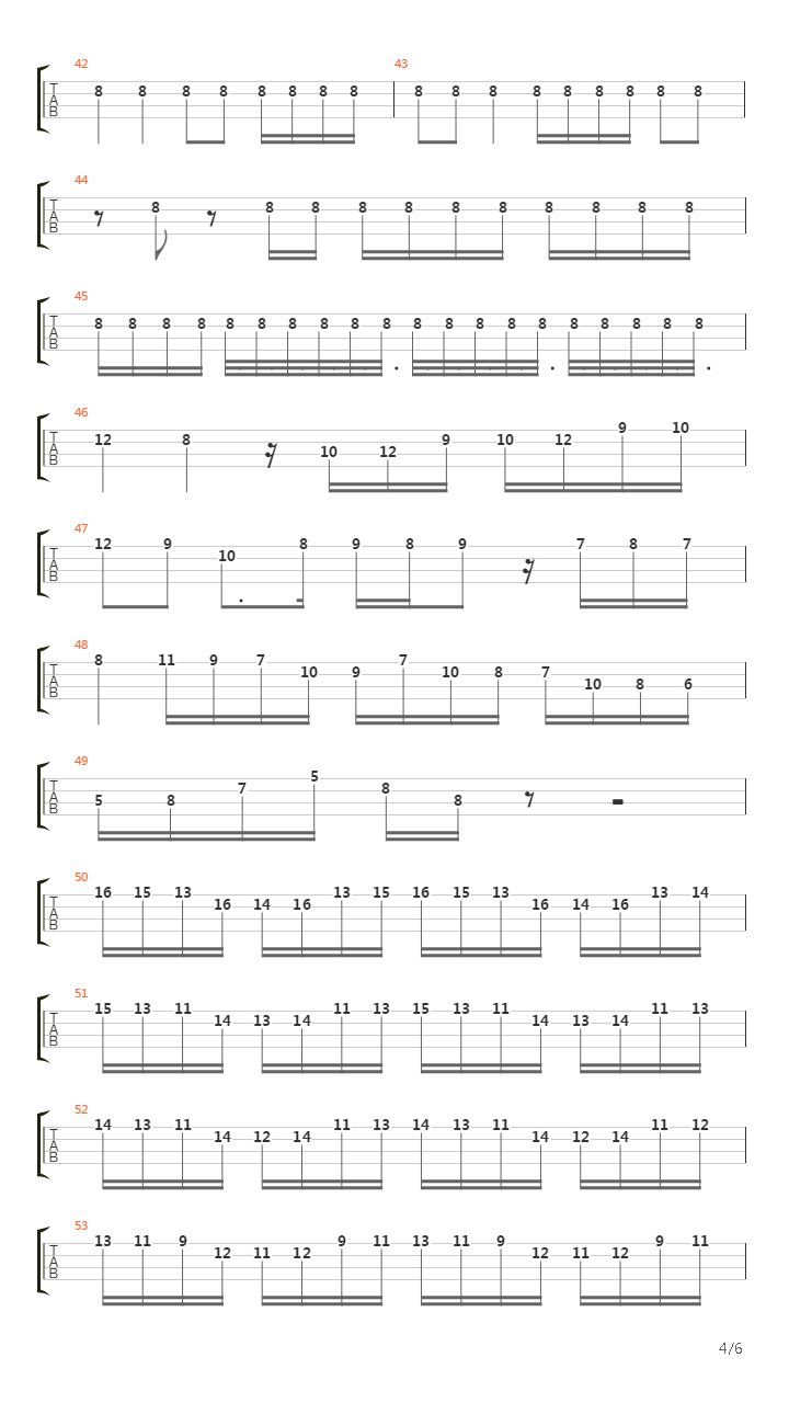 Cherokee吉他谱