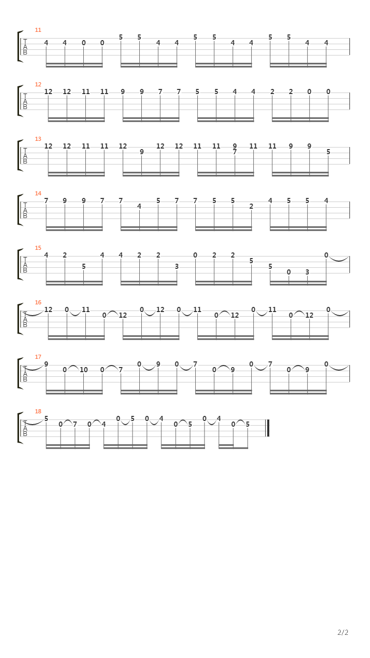 Classical Thumb吉他谱