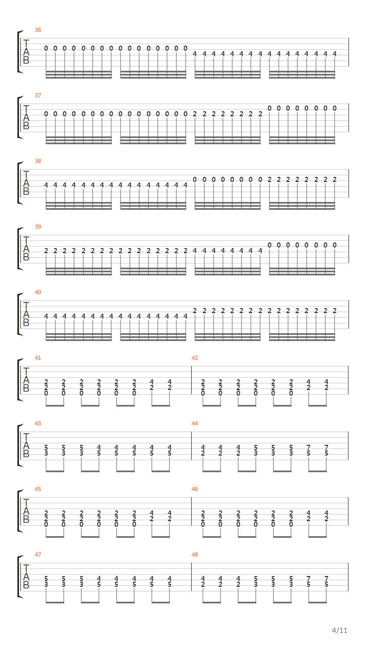 Tussmorkret吉他谱