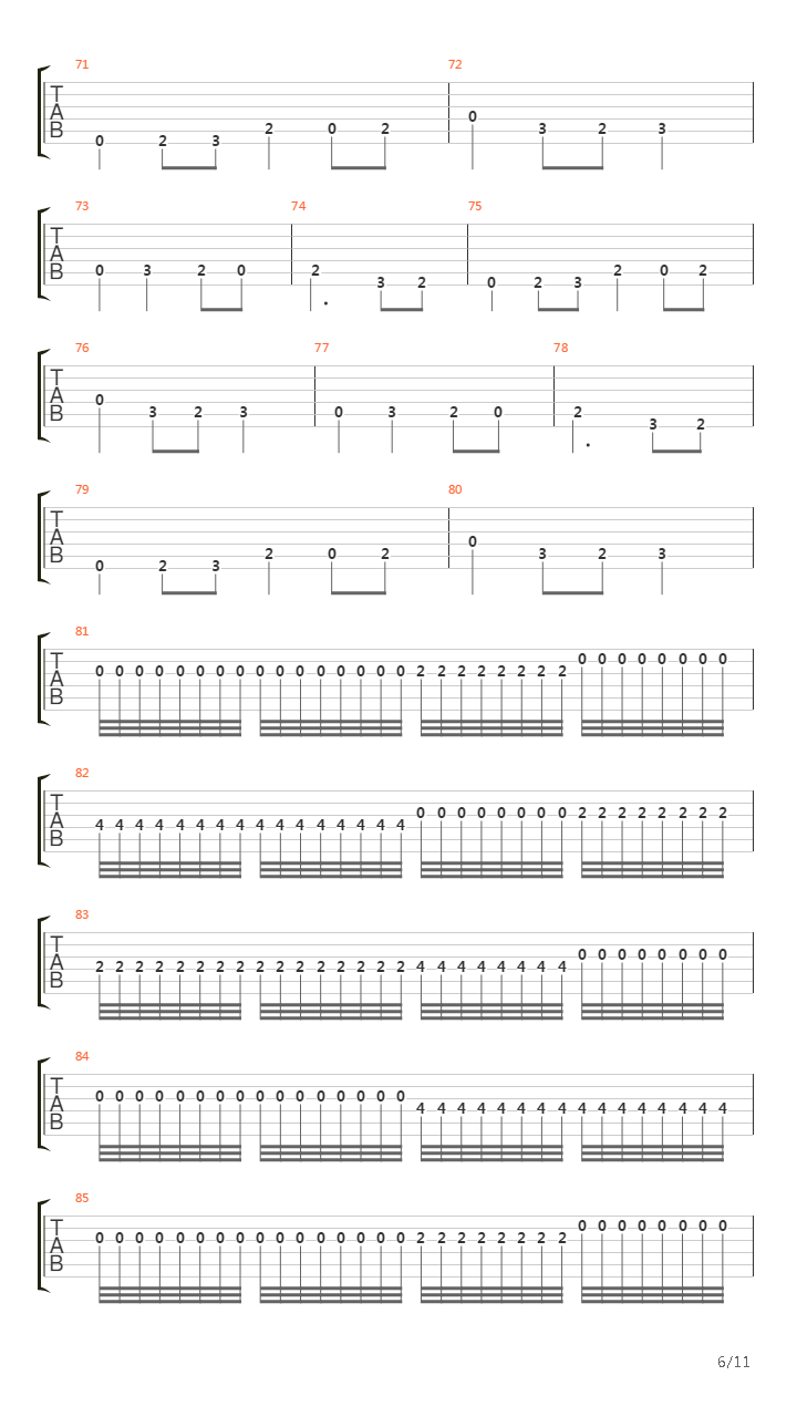 Tussmorkret吉他谱
