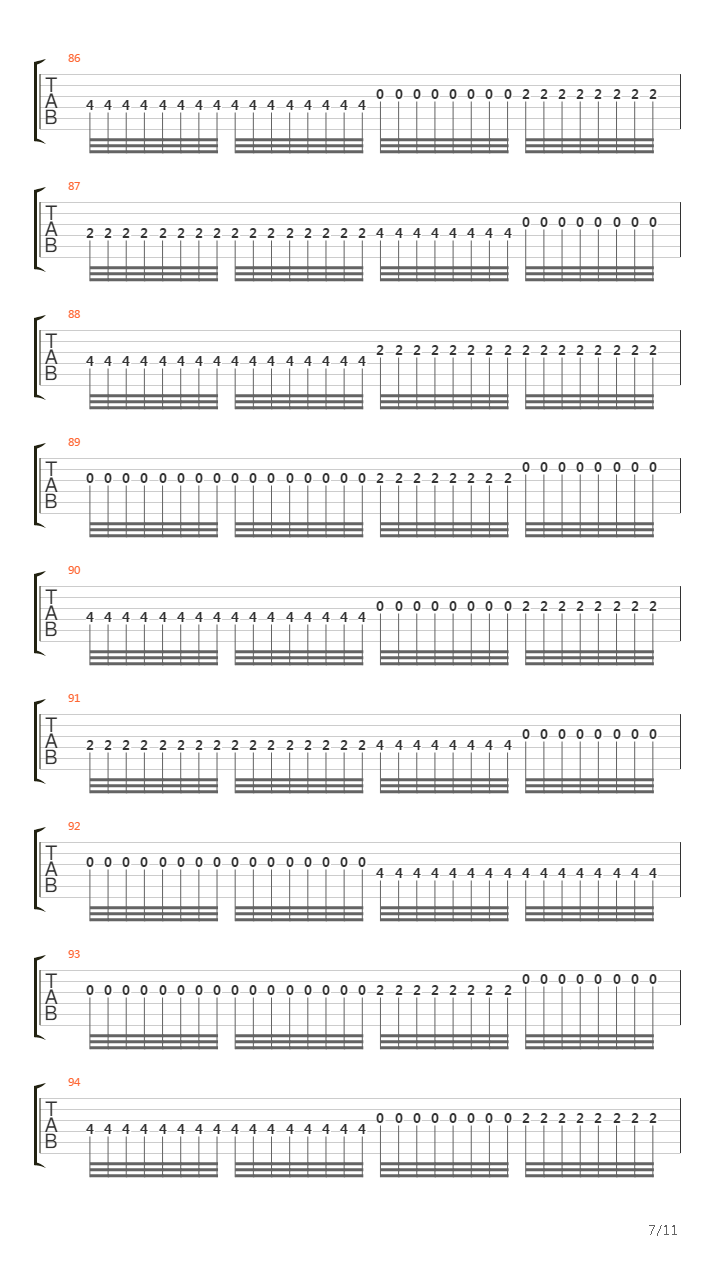 Tussmorkret吉他谱
