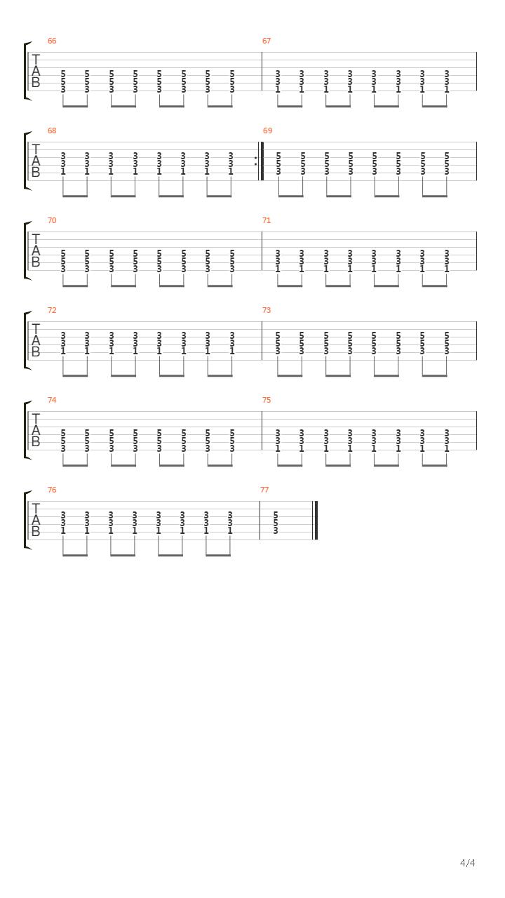 Cistirna Peri吉他谱