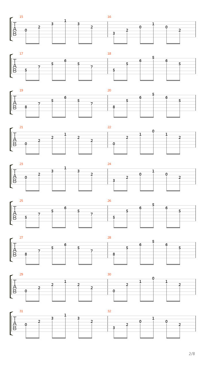 Without You吉他谱