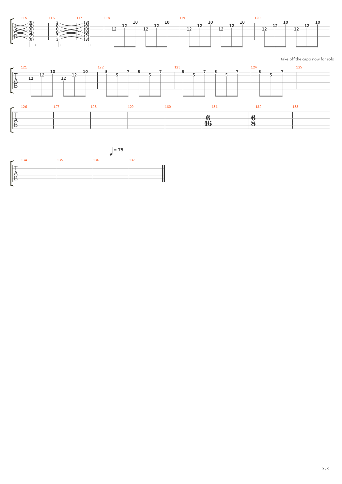 Argus吉他谱