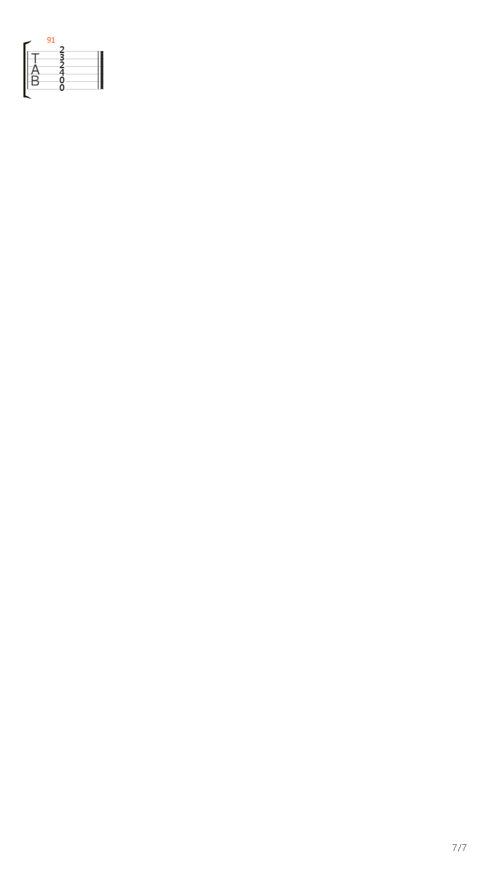 Hohenflug吉他谱