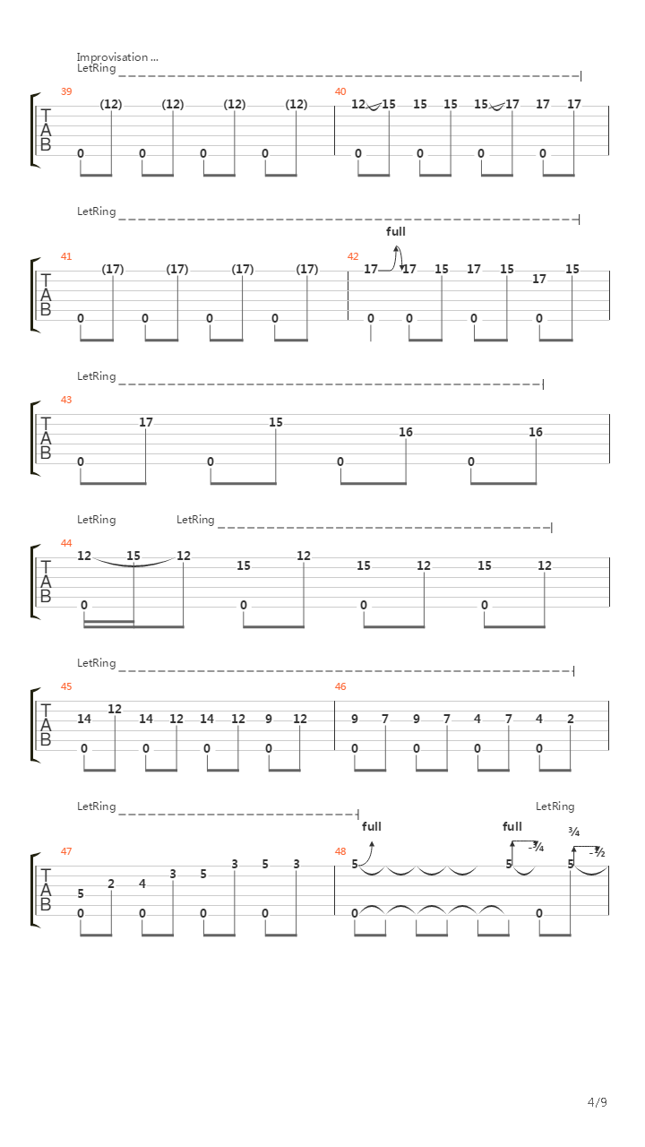 Nautilus吉他谱
