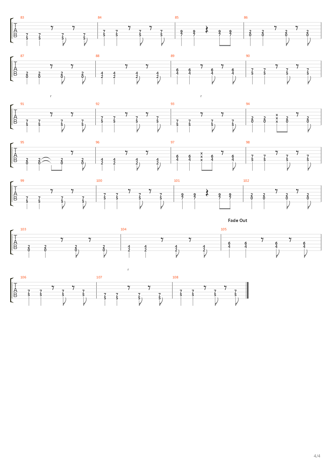 Augen Zu Und Durch吉他谱