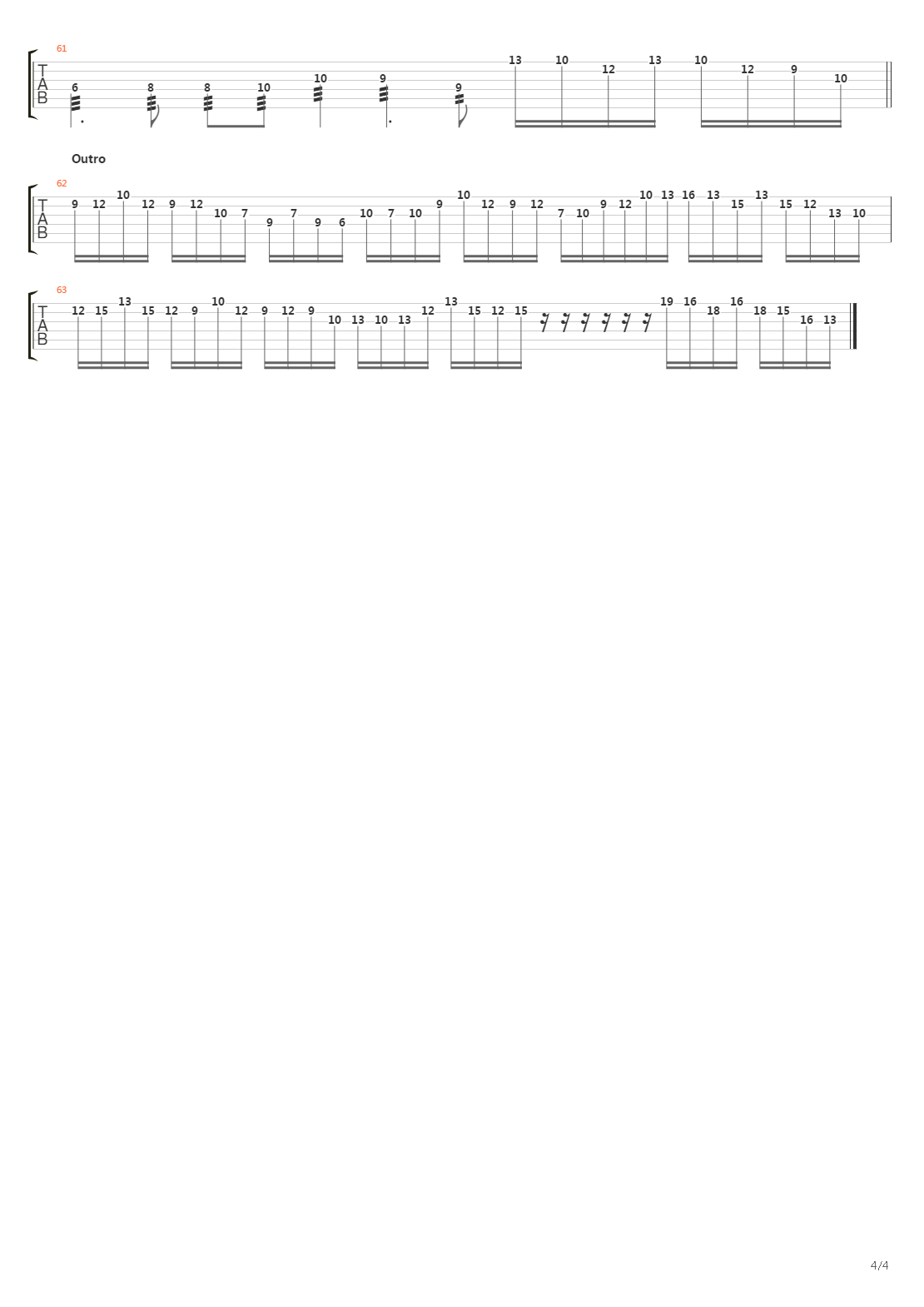 Nomorial吉他谱