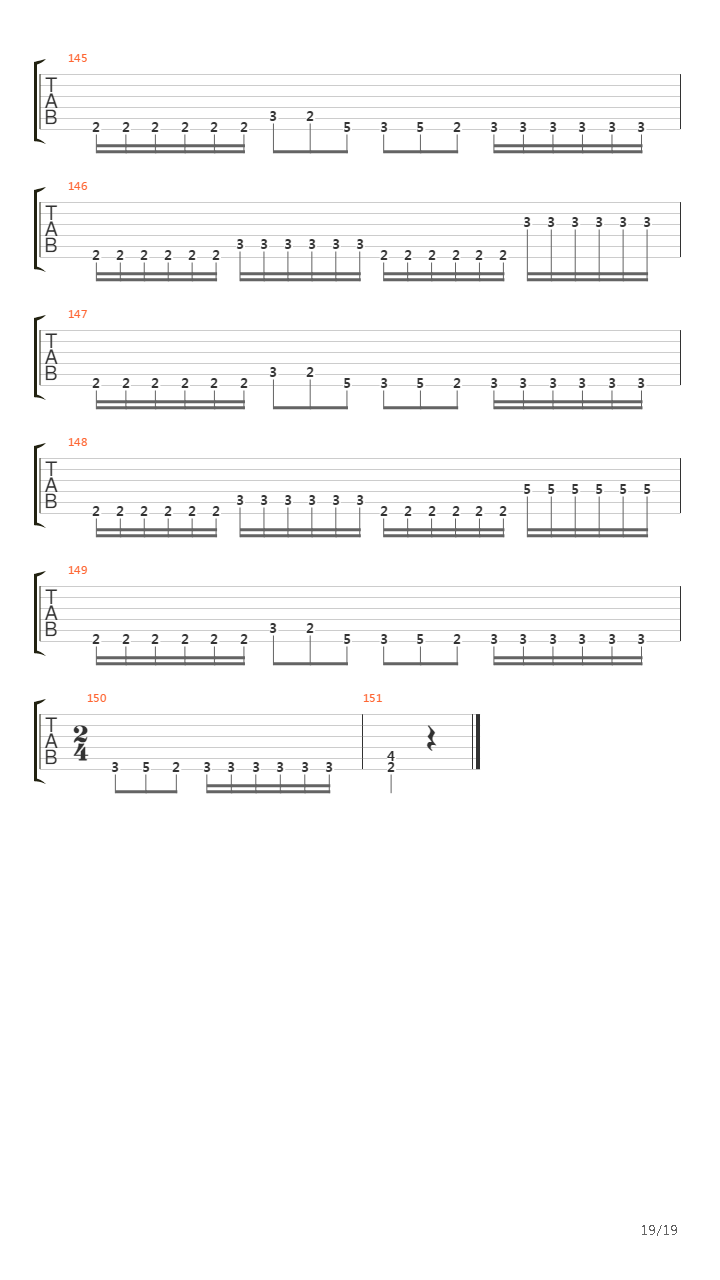 Pskylon Aeon吉他谱
