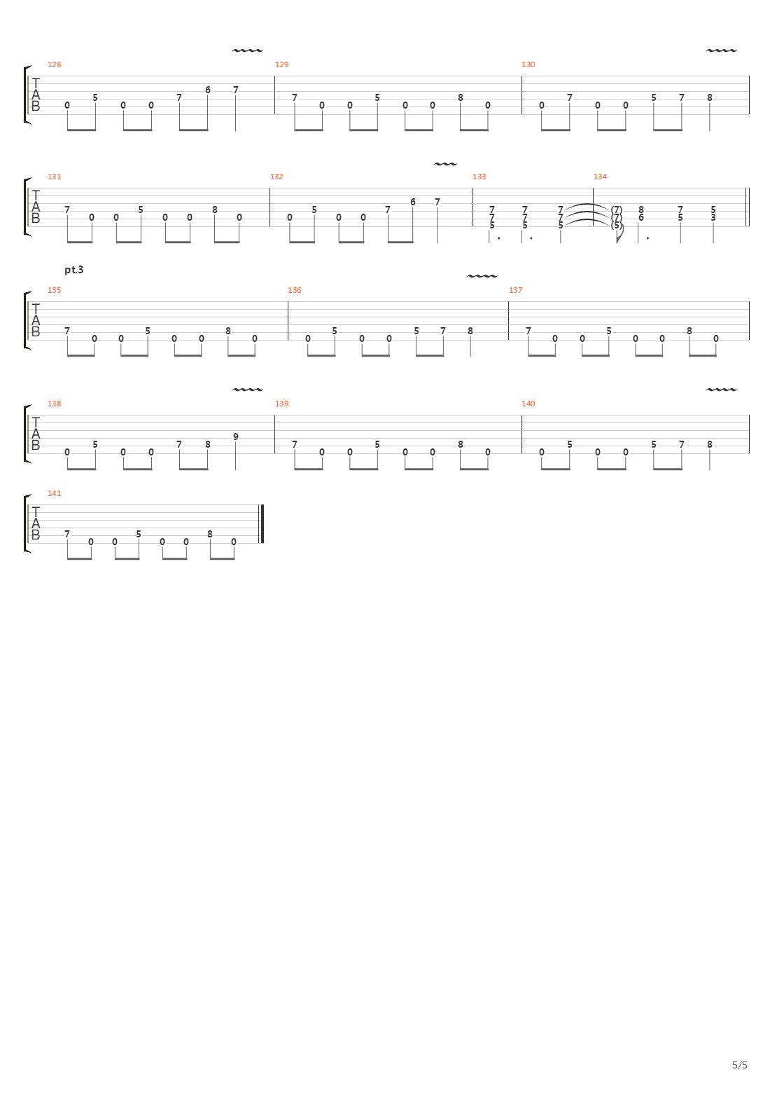 Accept吉他谱