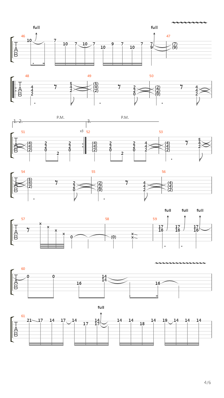 Too High To Get It Right吉他谱