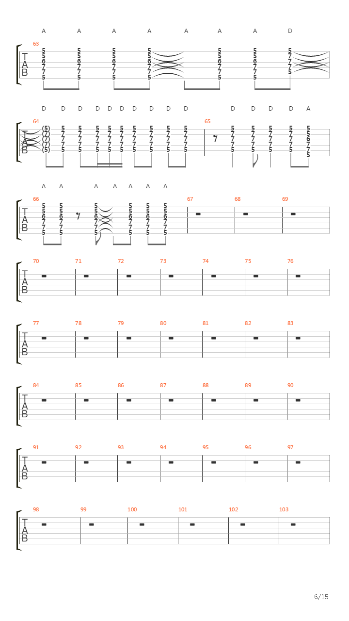 Fantasia Suite (Part 3 of 3)吉他谱