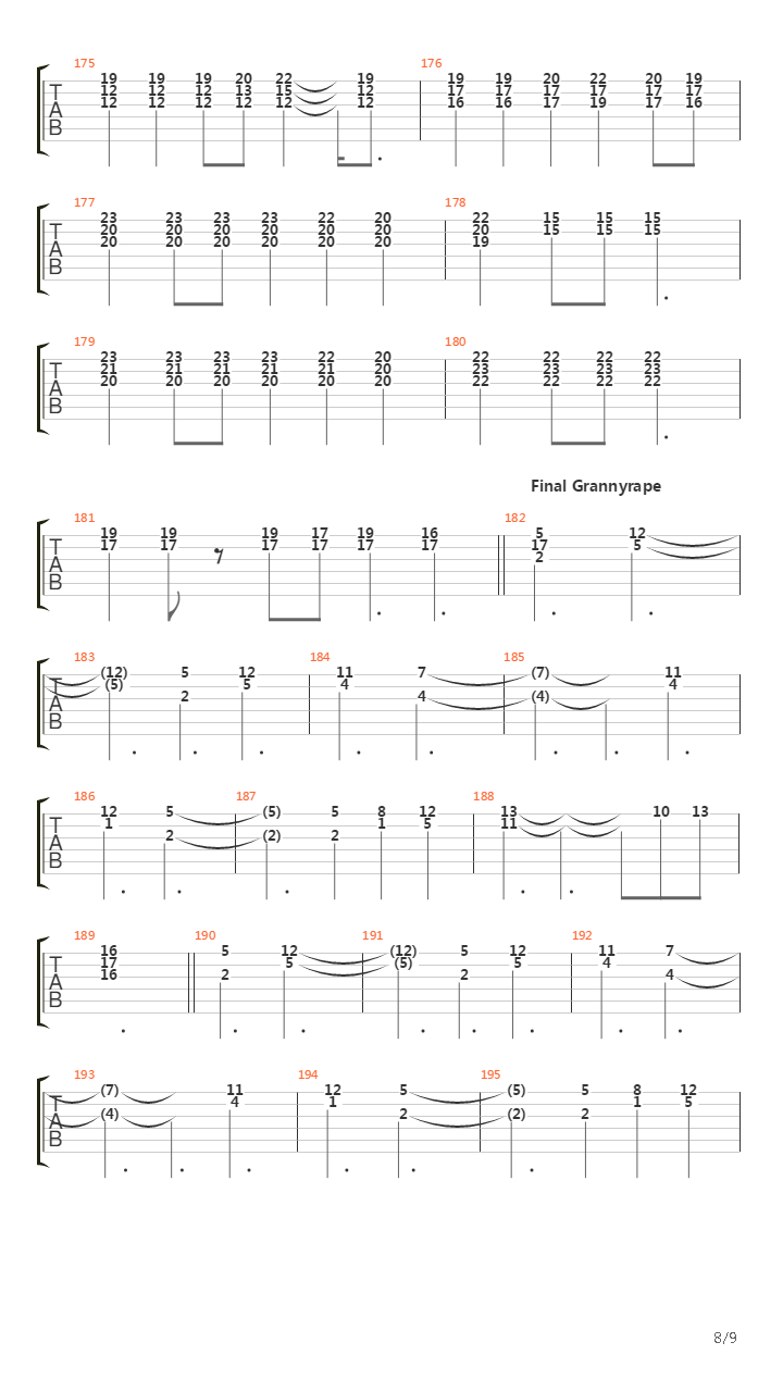 Levithan吉他谱