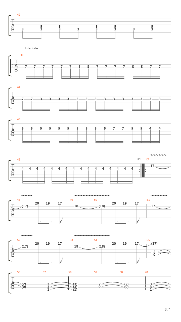 Across The Rainbow Bridge吉他谱