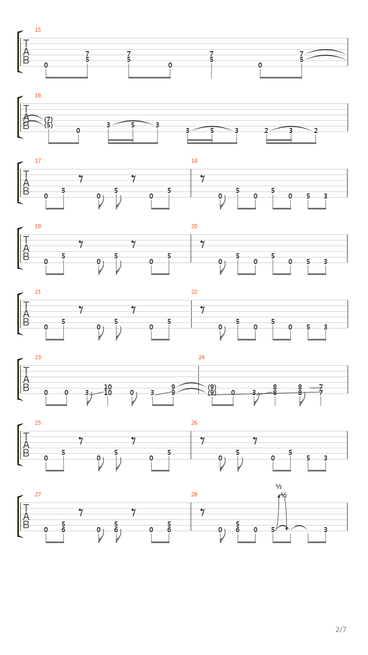 Taking The Music Back吉他谱