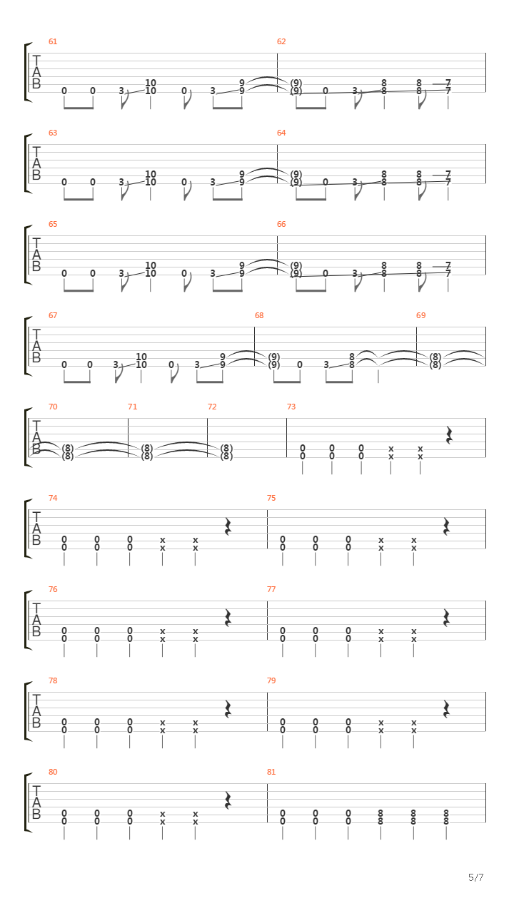 Taking The Music Back吉他谱