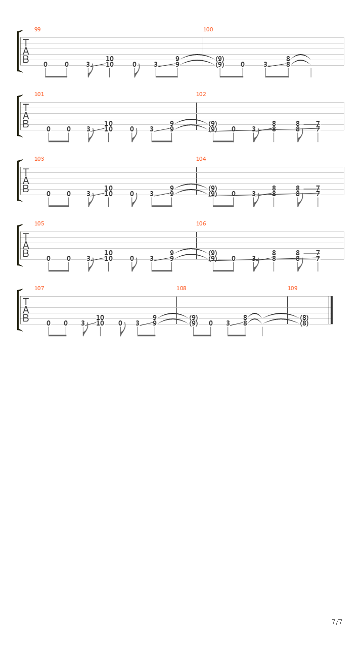 Taking The Music Back吉他谱