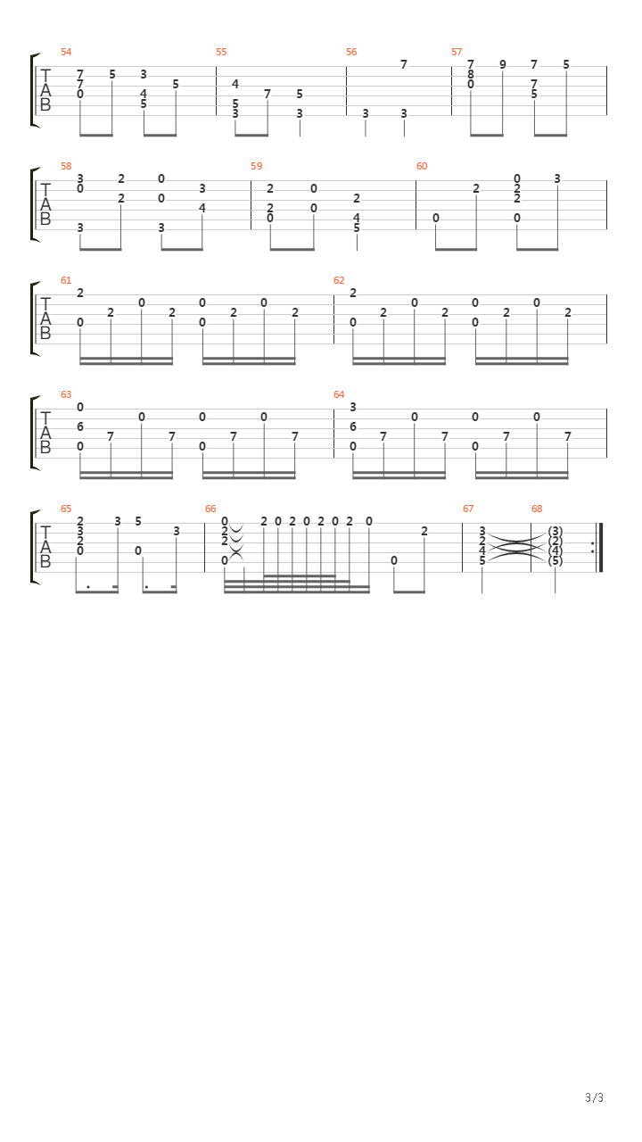 Largo from Concerto in D吉他谱