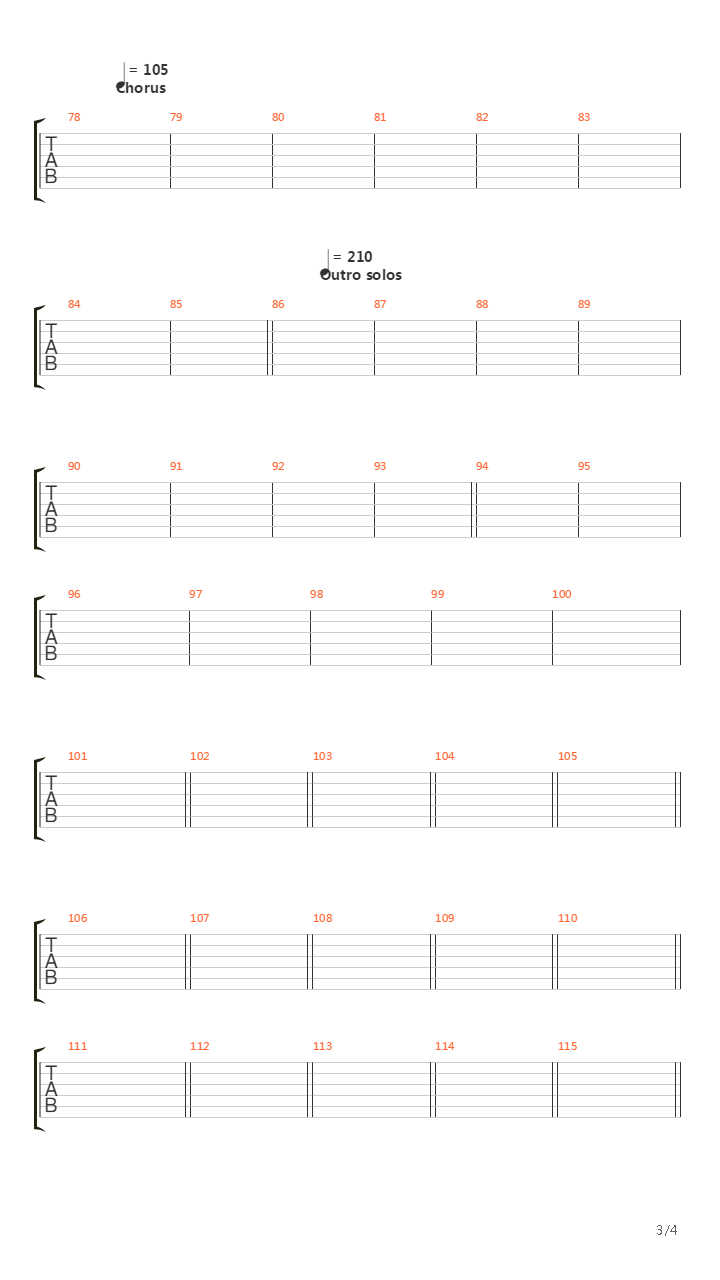 As The Pages Burn吉他谱