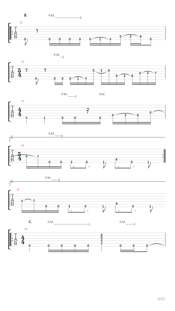 Early Grave吉他谱