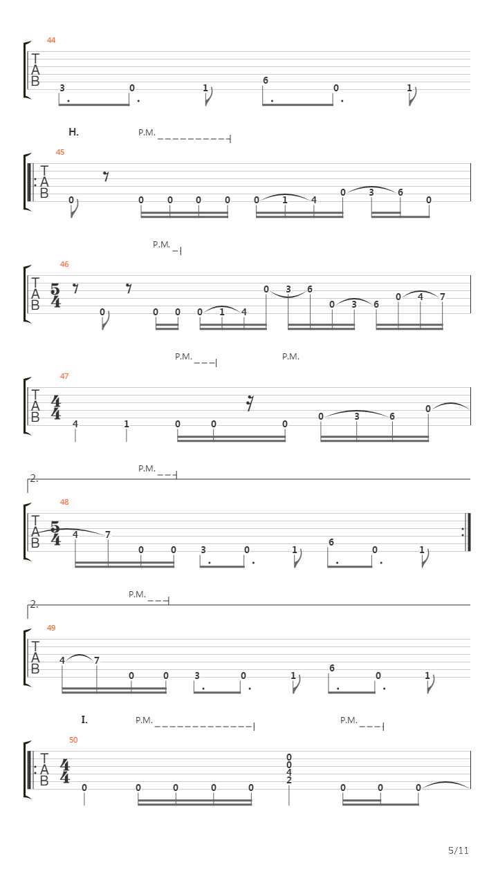 Early Grave吉他谱