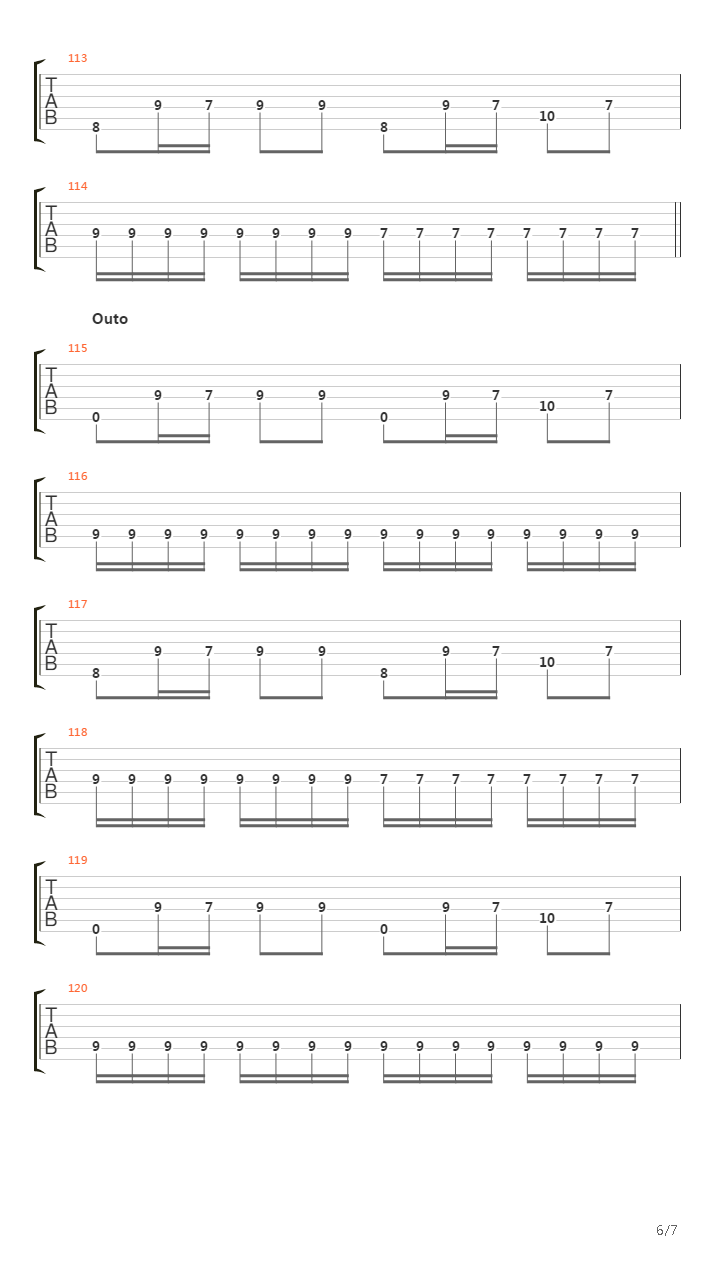 Varyags Of Miklagaard吉他谱