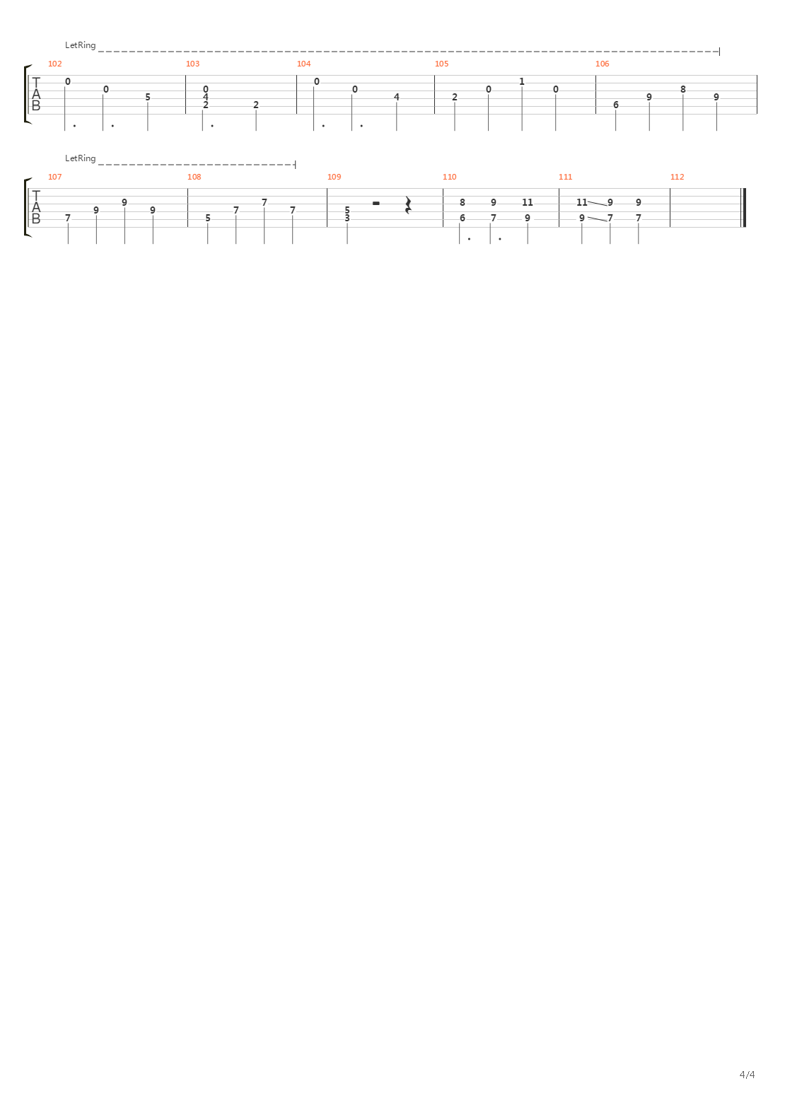 Recall吉他谱